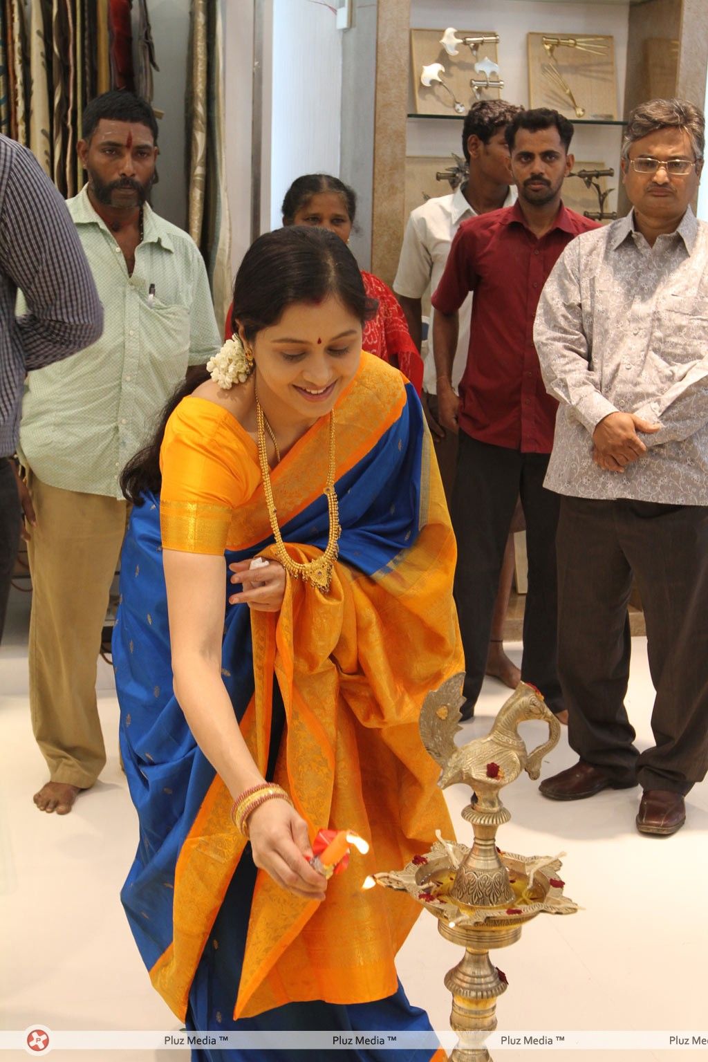 Devayani at Textiles Showroom Event Stills | Picture 128932